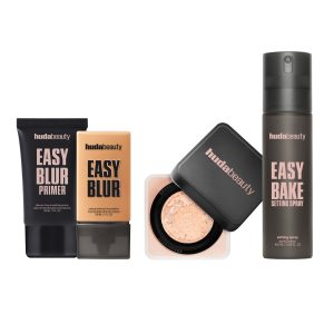 Huda Beauty Prime, Blur, Bake & Set Kit
