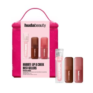 Huda Beauty Habibti Lip And Cheek Best Sellers Kit
