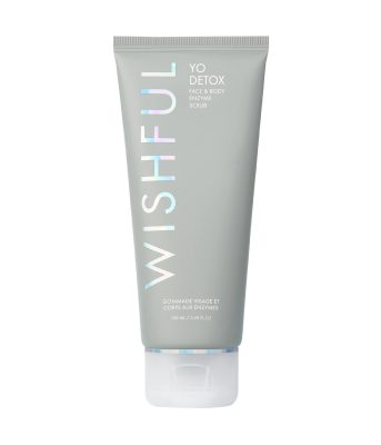 Huda Beauty Yo Detox Charcoal Face & Body Enzyme Scrub